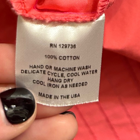 Finley Women's Pink Belted Waist Button Back Round Neck Shift Dress - Picture 11 of 11